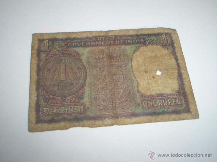 Monedas antiguas de Asia: MONEDA-INDIA-ONE RUPEE- - Foto 1