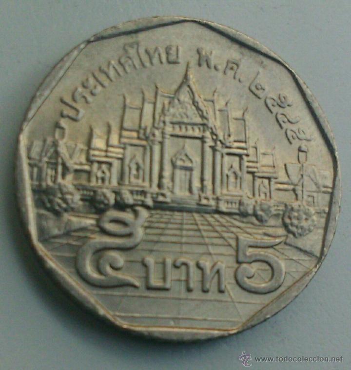 Monedas antiguas de Asia: TAILANDIA - MONEDA De 5 BATH - Foto 1