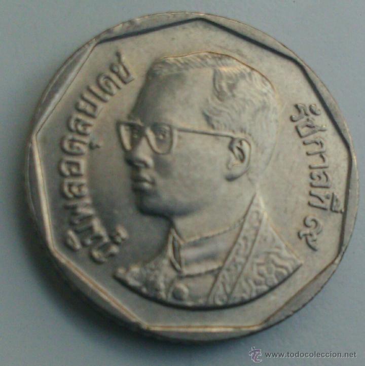 Monedas antiguas de Asia: TAILANDIA - MONEDA De 5 BATH - Foto 2