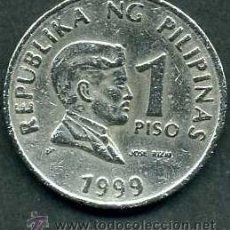 Monedas antiguas de Asia: FILIPINAS 1 PISO AÑO 1999 ( JOSE RIZAL - MEDICO - ESCRITOR Y HEROE NACIONAL FILIPINO ) Nº5. Lote 50988276