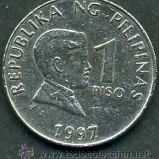 Monedas antiguas de Asia: FILIPINAS 1 PISO AÑO 1997 ( JOSE RIZAL - MEDICO - ESCRITOR Y HEROE NACIONAL FILIPINO ) Nº3. Lote 50988332