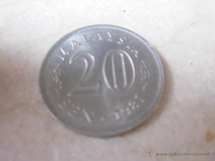 Monedas antiguas de Asia: MONEDA 20 SEN MALAYSIA 1981 - Foto 1