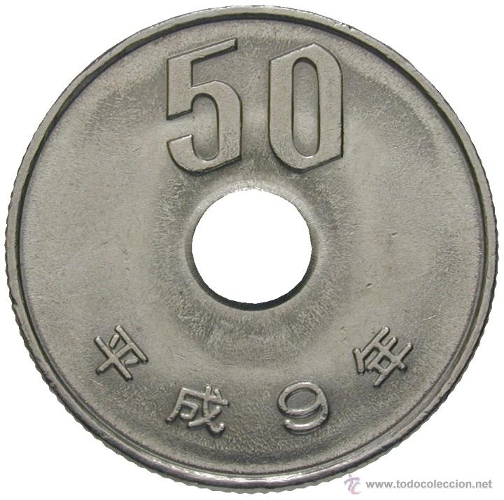 moneda de 50 yenes jap n a o 9 1997 period Comprar 