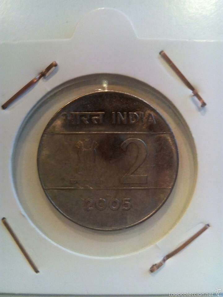 Monedas antiguas de Asia: INDIA 2 RUPEES 2005 - Foto 1