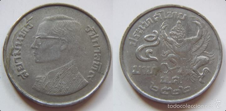 Monedas antiguas de Asia: MONEDA DE TAILANDIA 5 BAHT - Foto 1