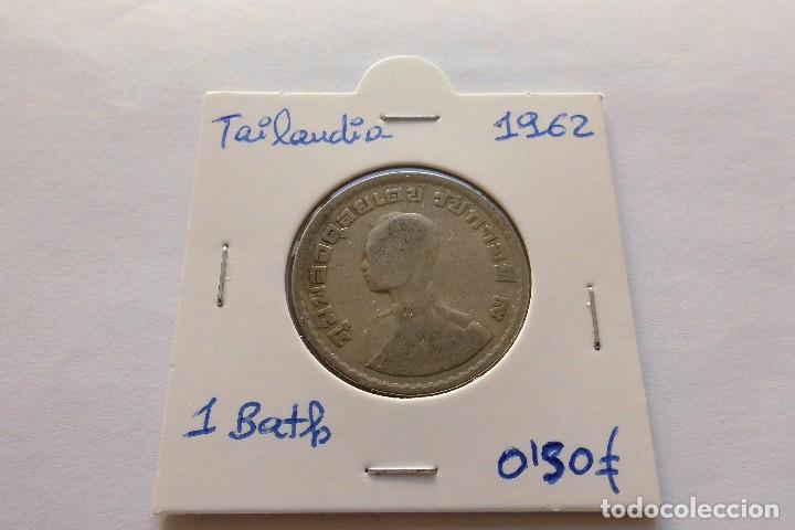 Monedas antiguas de Asia: Tailandia 1 Bath 1962 - Foto 1