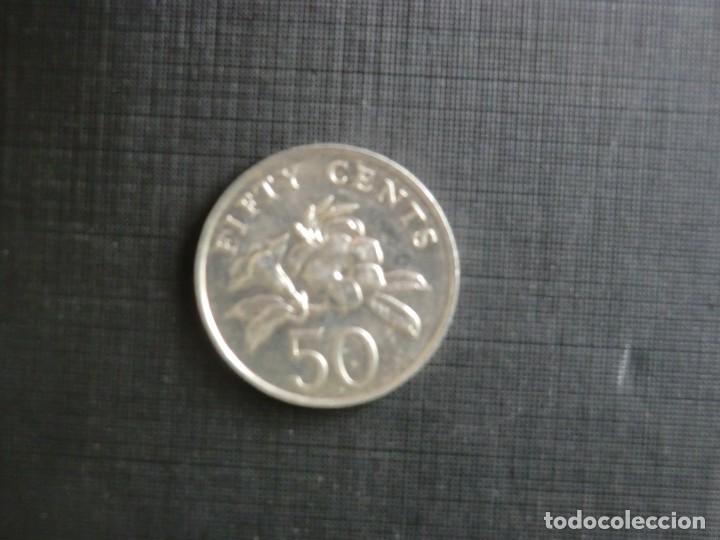 Monedas antiguas de Asia: SINGAPUR  -  50 CENTIMOS  -  EBC - Foto 1