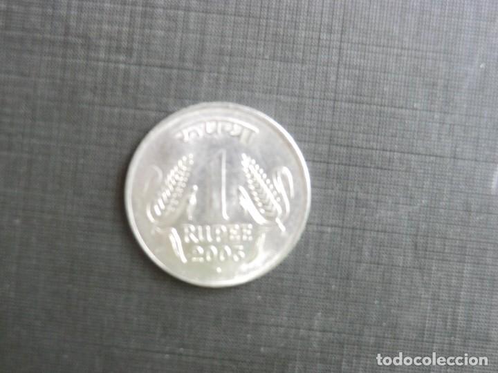 Monedas antiguas de Asia: INDIA  -  UNA RUPIA  -  EBC - Foto 1