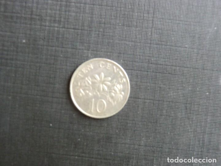 Monedas antiguas de Asia: SINGAPUR  -  10 CENTS  -  EBC - Foto 1