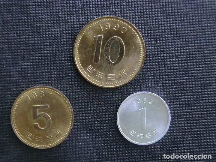 Monedas antiguas de Asia: FANTASTICA SERIE SC DE KOREA - Foto 2