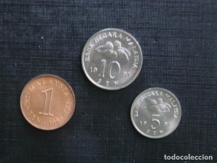 Monedas antiguas de Asia: FANTASTICA SERIE SC DE MALAYSIA - Foto 2