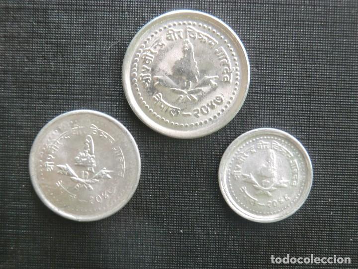 Monedas antiguas de Asia: FANTASTICA SERIE SC DE NEPAL - Foto 1