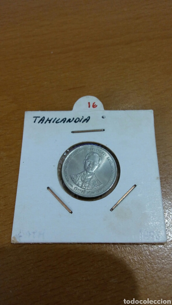 Monedas antiguas de Asia: Moneda Tailandia un bat - Foto 1
