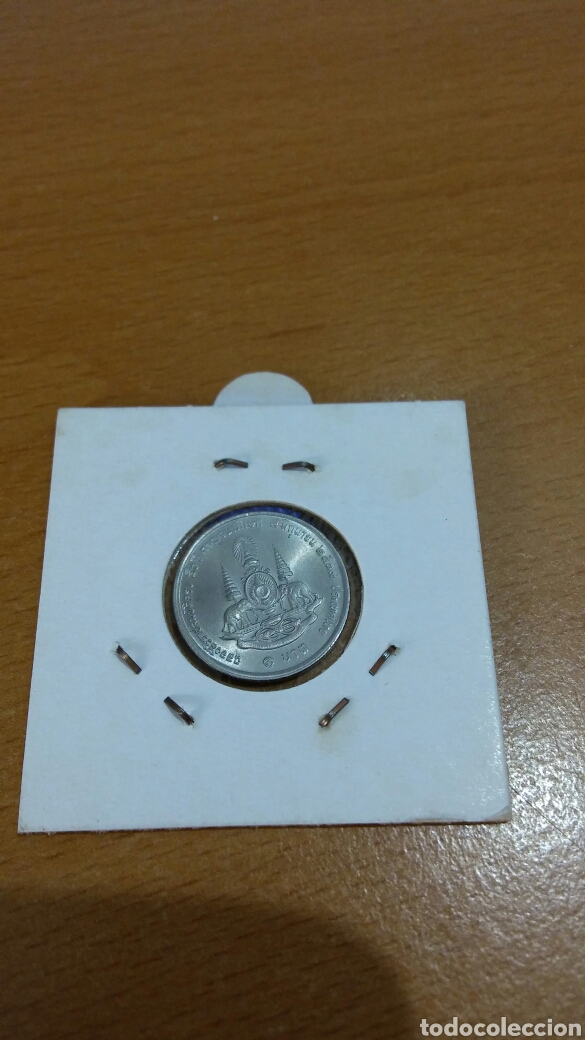 Monedas antiguas de Asia: Moneda Tailandia un bat - Foto 2
