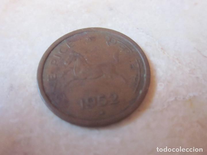 Monedas antiguas de Asia: MONEDA INDIA 1 PICE 1952 - Foto 1