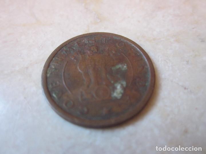 Monedas antiguas de Asia: MONEDA INDIA 1 PICE 1952 - Foto 2