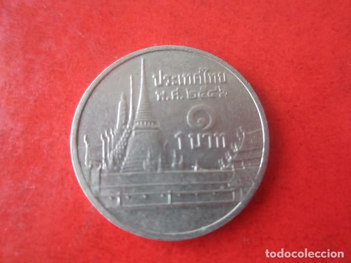 Monedas antiguas de Asia: Thailandia. moneda de 1 bath - Foto 2