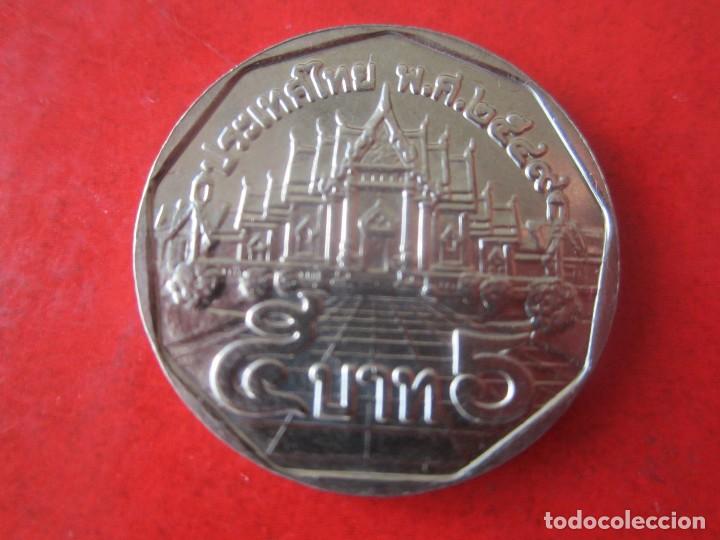 Monedas antiguas de Asia: Thailandia. moneda de 5 bath - Foto 2