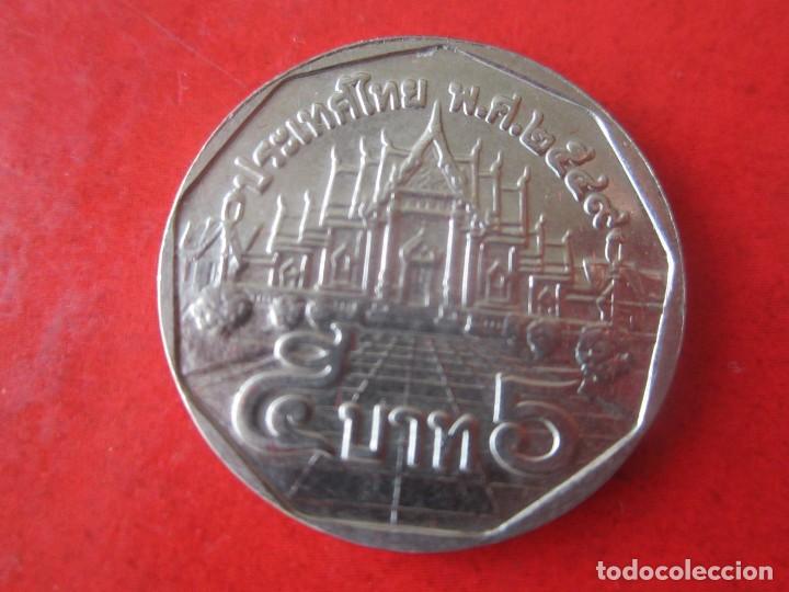 Monedas antiguas de Asia: Thailandia. moneda de 5 bath - Foto 2