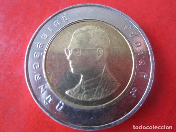 Monedas antiguas de Asia: Thailandia. moneda de 10 bath - Foto 1