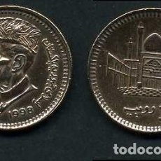 Monedas antiguas de Asia: PAKISTAN 1 RUPIA AÑO 1998 ( MUHAMMAD ALI JIHNAH - POLITICO Y FUNDADOR DE PAKISTAN ) Nº6