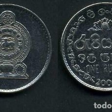 Monedas antiguas de Asia: SRI LANKA - CEILON - 1 RUPIA AÑO 2000 - Nº4