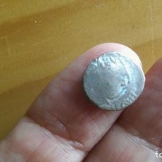 Monedas antiguas de Asia: ANTIGUO LINGOTE MONEDA MEDIEVAL PLATA DE LA INDIA