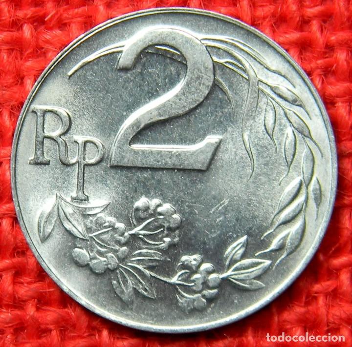 Monedas antiguas de Asia: Indonesia - 2 Rupiah - 1970 - Foto 4