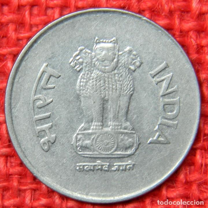 Monedas antiguas de Asia: India - 1 Rupee - 1994 - Foto 3