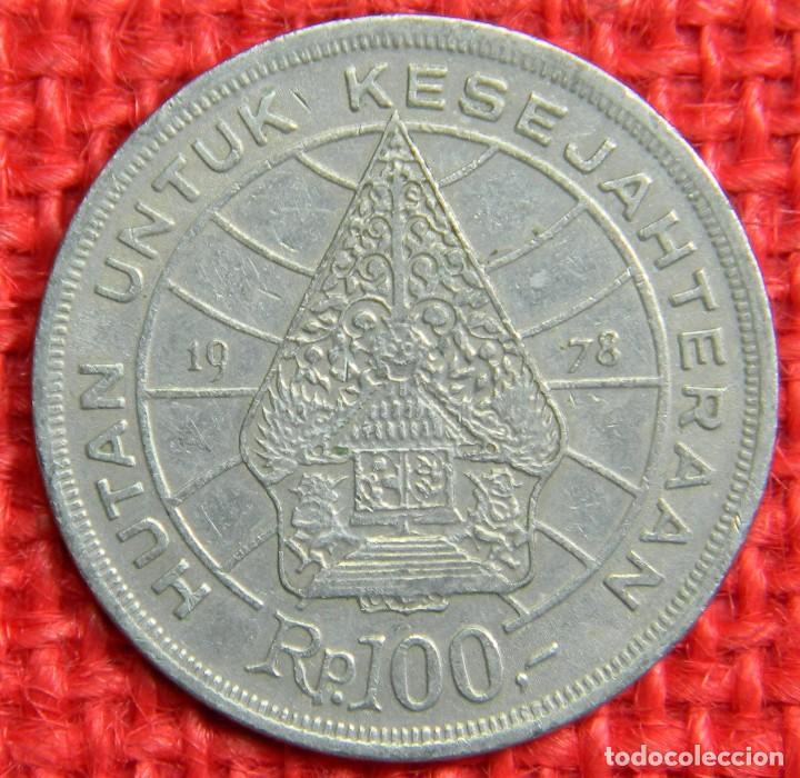 Monedas antiguas de Asia: Indonesia - 100 rupiah - 1978 - Foto 2
