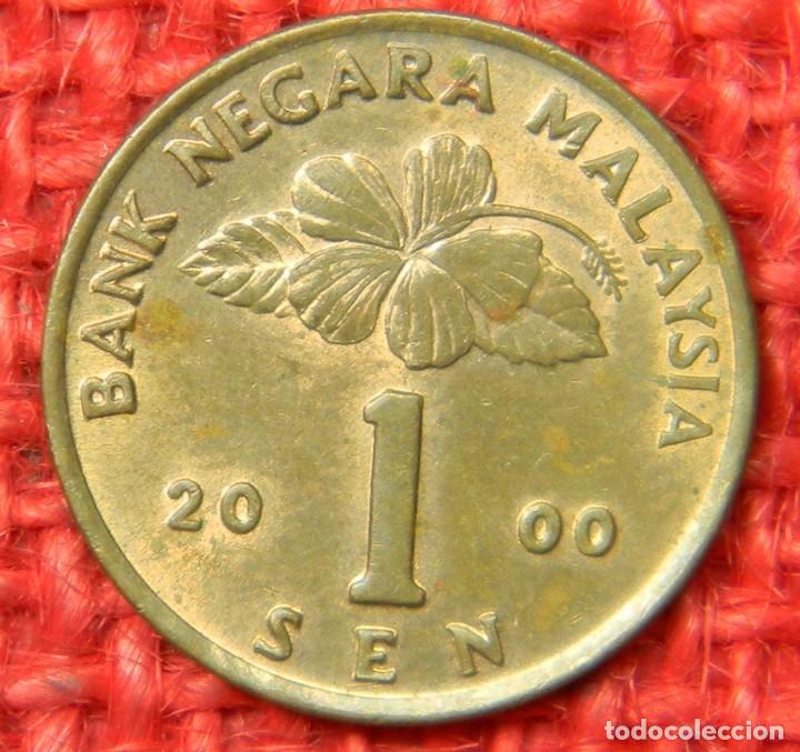 Monedas antiguas de Asia: Malasia - 1 Sen - 2000 - Foto 2