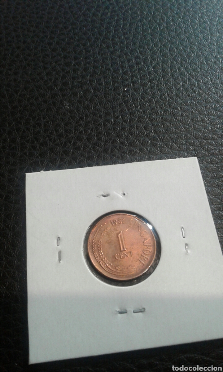Monedas antiguas de Asia: Singapur 1 cent 1982 sc km1a - Foto 2