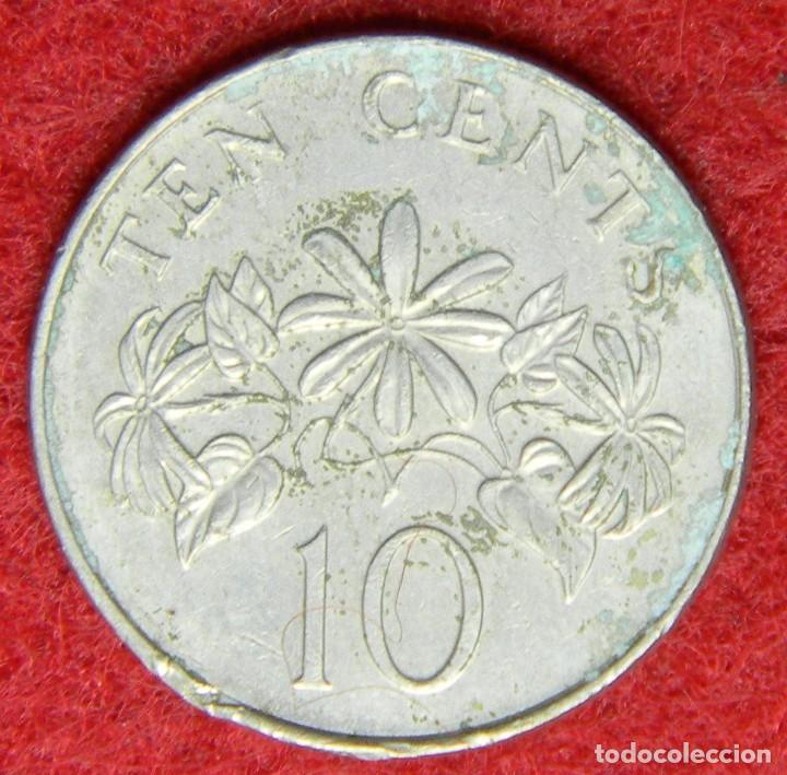 Monedas antiguas de Asia: Singapur - 10 Cents - 2009 - Foto 1