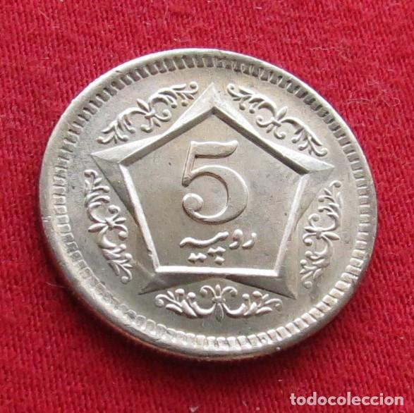 Monedas antiguas de Asia: Pakistan 5 rupees 2002 unc - Foto 1