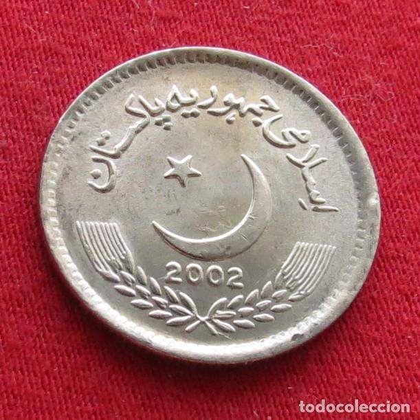 Monedas antiguas de Asia: Pakistan 5 rupees 2002 unc - Foto 2