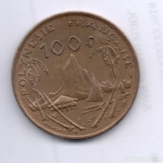 Monedas antiguas de Asia: POLINESIA - 100 FRANCS