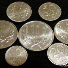 Monedas antiguas de Asia: ARMENIA 1994 SERIE 10 20 50 LUMA 1 3 5 10 DRAM. Lote 401941894