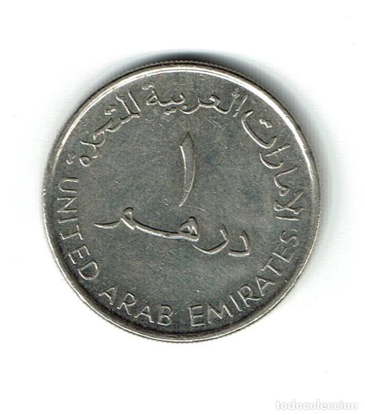 Monedas antiguas de Asia: EMIRATOS ARABES 1 DIRHAM 2007 - Foto 2