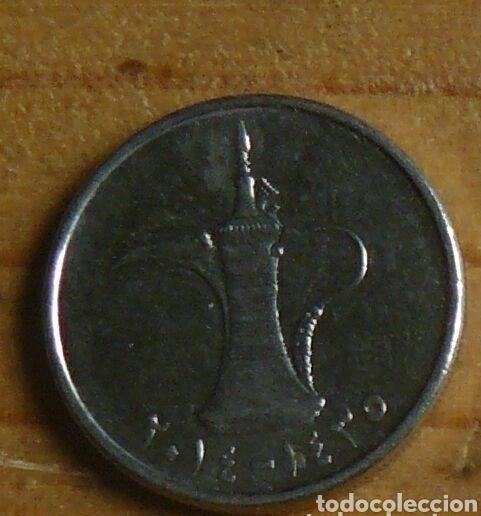 Monedas antiguas de Asia: ~ MONEDA DE EMIRATOS ARABES 1 DIRHAM 2014 ~ - Foto 2