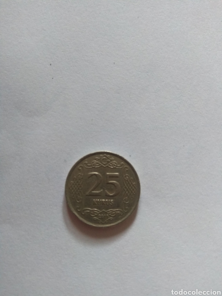 Monedas antiguas de Asia: TURQU&Iacute;A. 25 KURUS 2011 - Foto 2