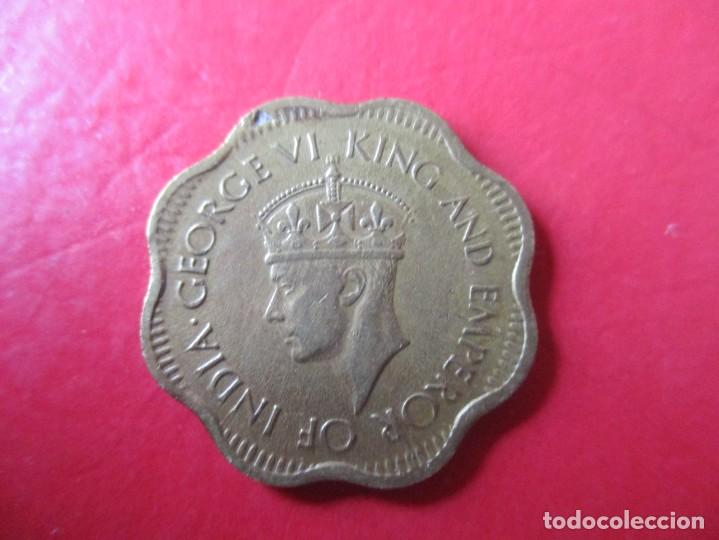 Monedas antiguas de Asia: Ceylon. 10 centimos de Jorge VI 1944 - Foto 1
