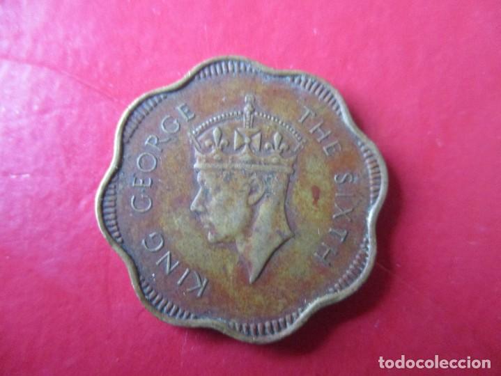 Monedas antiguas de Asia: Ceylon. 10 centimos de Jorge VI 1951 - Foto 1