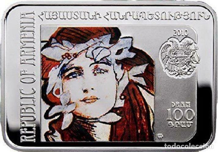 Monedas antiguas de Asia: ARMENIA 100 DRAM 2010 - Foto 1