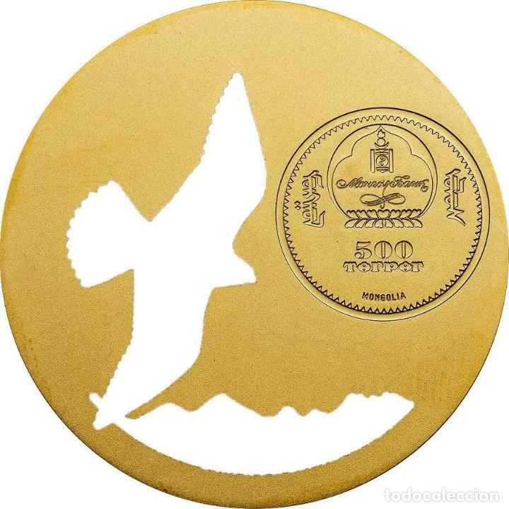Monedas antiguas de Asia: MONGOLIA 500 TUGRIK 2015 - Foto 2