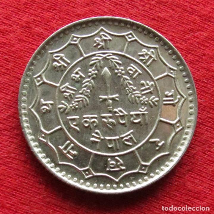 Monedas antiguas de Asia: Nepal 1 rupee 1977 - Foto 1