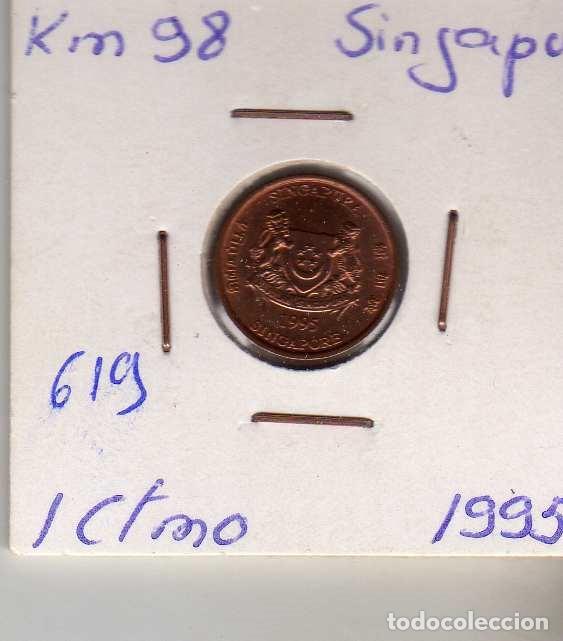 Monedas antiguas de Asia: SINGAPUR 1 CENTIMO 1995 - Foto 1