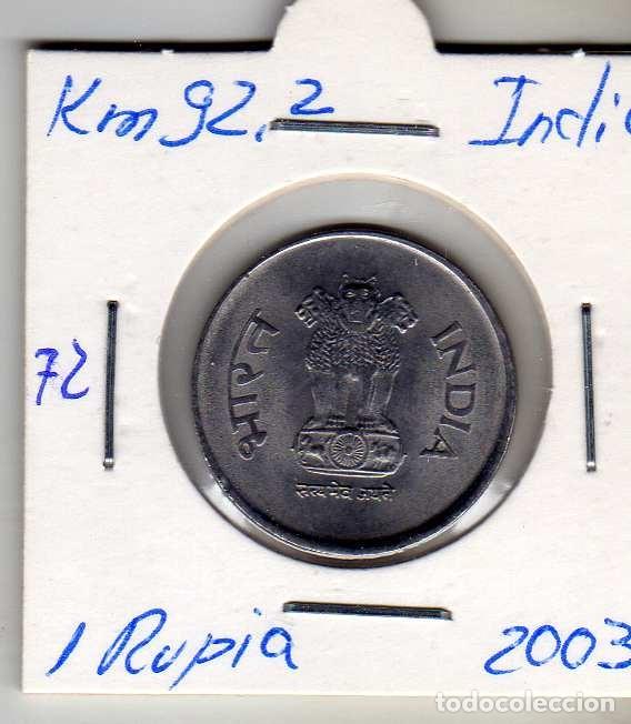 Monedas antiguas de Asia: INDIA 1 RUPIA 2003 - Foto 1