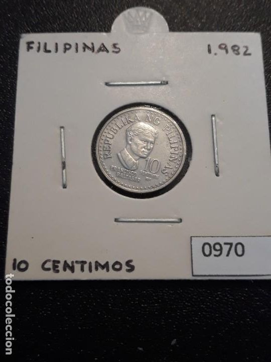 Monedas antiguas de Asia: Filipinas 10 c&eacute;ntimos 1982 - Foto 1