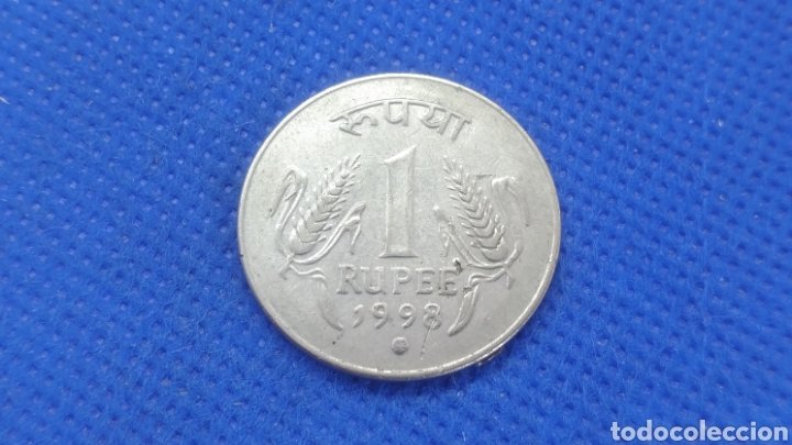 Monedas antiguas de Asia: INDIA 1 RUPIA 1998 - Foto 1