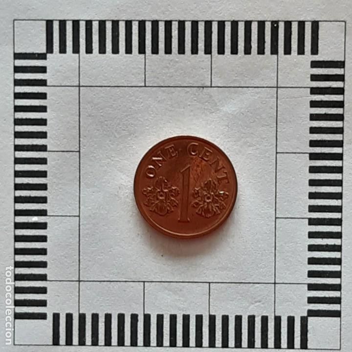 Monedas antiguas de Asia: 1 C&Eacute;NTIMO, SINGAPUR. 1992.(KM#98) - Foto 2